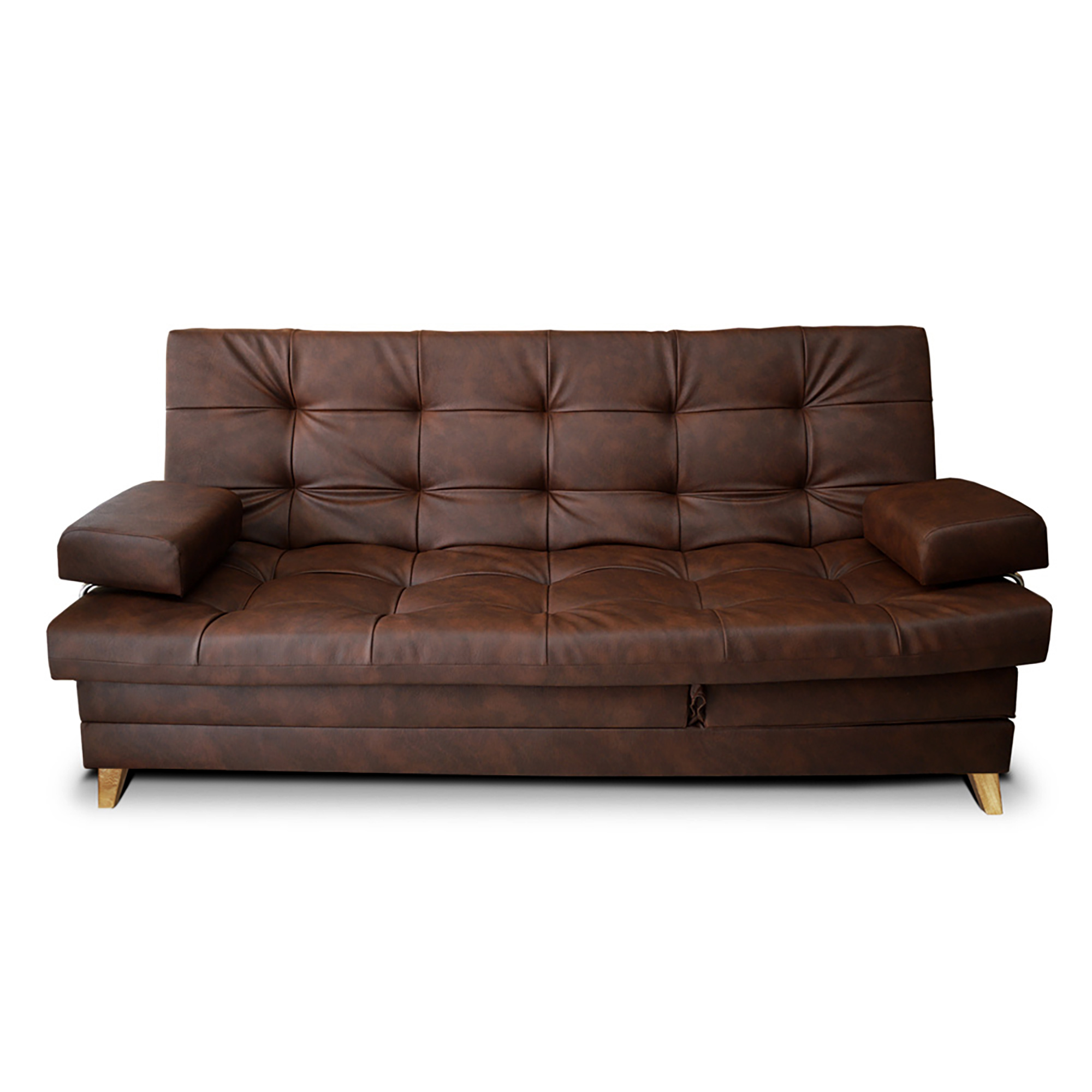 Sofa Cama Suave Color Marron